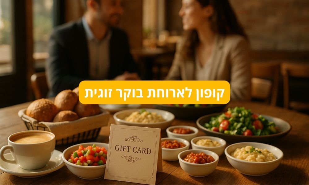 קופון לארוחת בוקר זוגית
